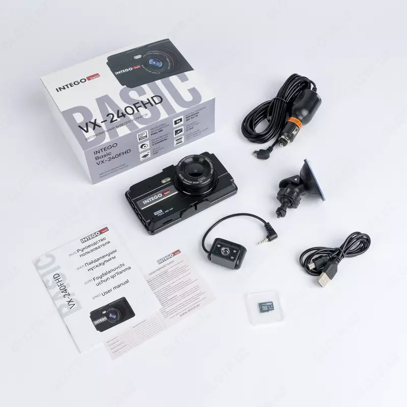 Videoregistrator INTEGO VX-240FHD - Avtomobil videoregistratorlari