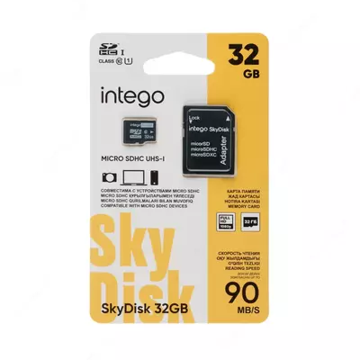 Карта памяти Intego 32 ГБ (INTEGO SkyDisk)
