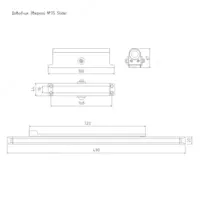 от {0} сум Доводчик дверной со скользящей тягой 3S Slider от 40 до 70 кг от компании НОРА-М