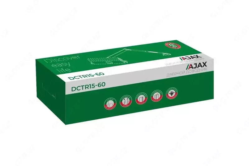   Доводчик дверной Ajax DCTR50-100 (TDR-100) от 50 до 100кг