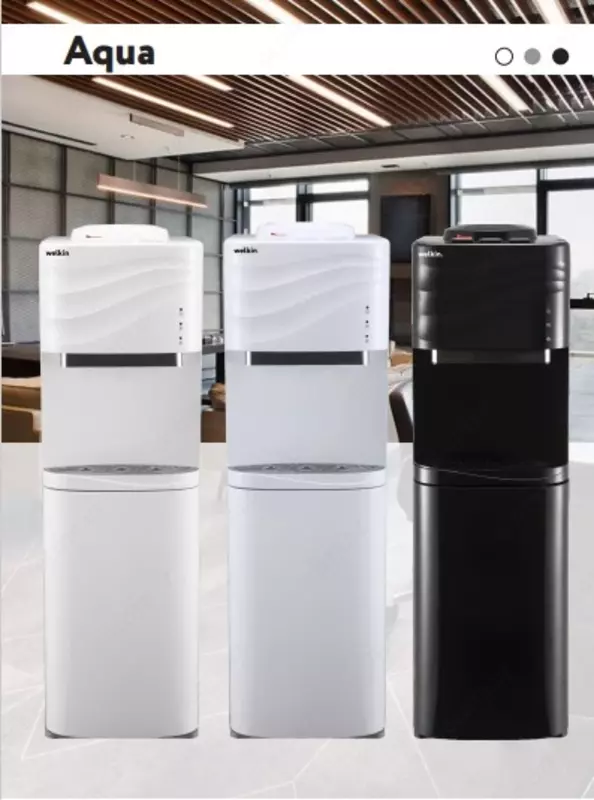 Welkin Aqua Water Cooler Top Yuklash + Muzlatgich