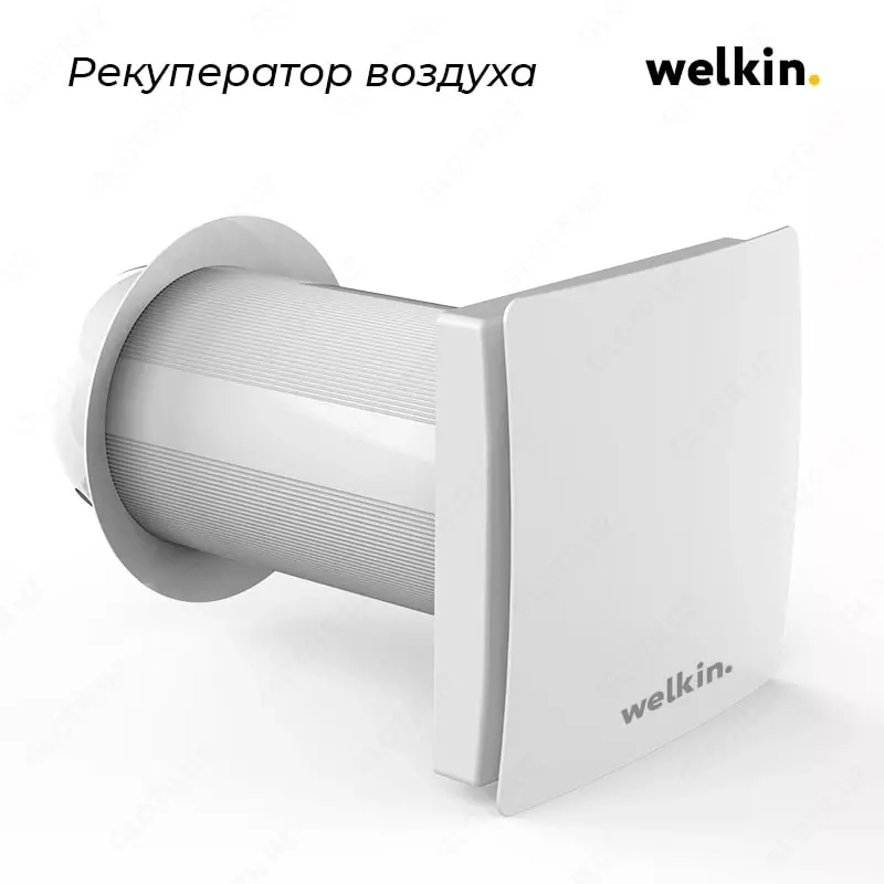 Циркуляция свежего и чистого воздуха Рекуператор воздуха Welkin VT501 Только в розницу