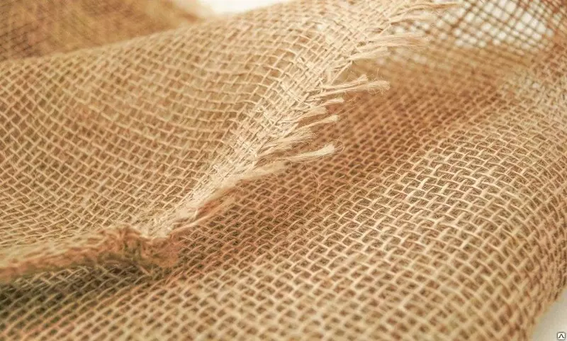 Джутовая ткань