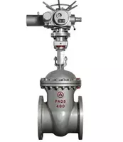 "KTA VALVES" 30s964nzh DU-400 RU-25 elektr uzatgichli po'lat klapan