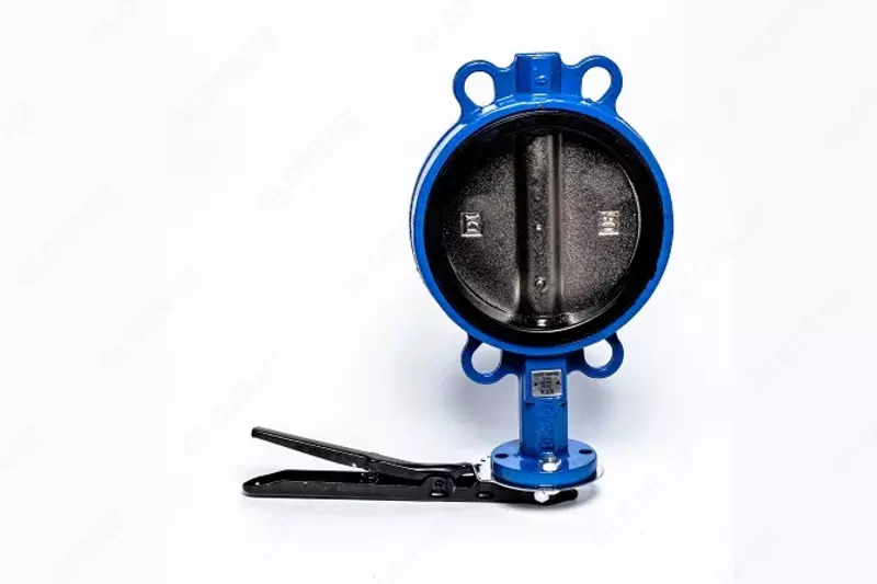 Чугунный дисковый затвор "KTA VALVES" 32ч1р Ду-150 Ру-16