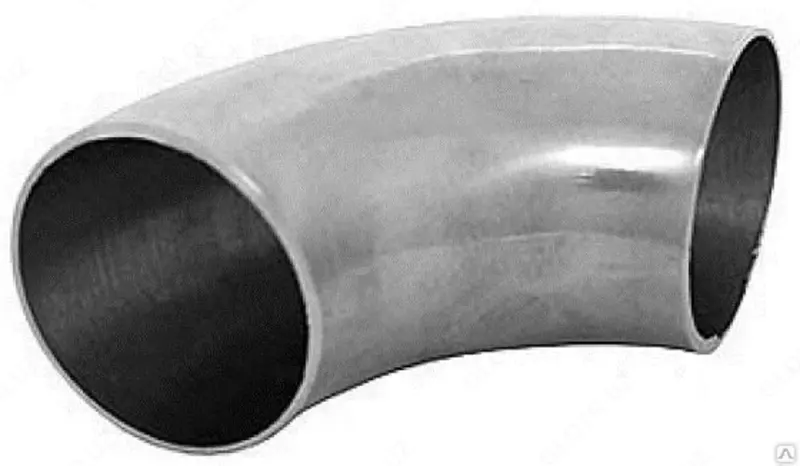 90° choksiz po'latdan burma DU-1220х25 D-75 mm GOST-17375-2001