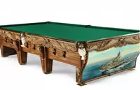 Бильярдный стол Старт Морской для типа игр Русская пирамида