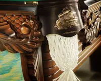  Бильярдный стол Старт Морской для типа игр Русская пирамида - Sporttovary