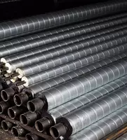 Стальная труба  с тепловой изоляцией ППУ   Ст.10  20 x 110 мм (Узбекистан)