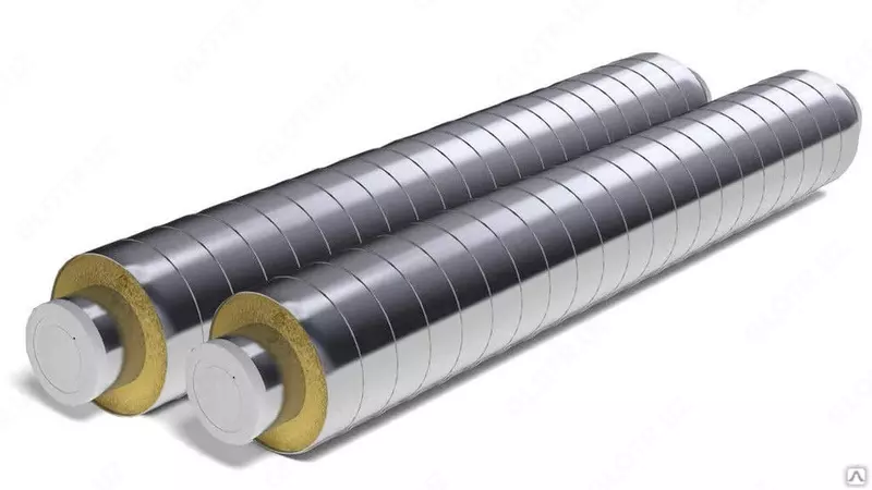  Стальная труба с тепловой изоляцией ППУ  Ст.10  530 x 710 мм (Узбекистан) - 