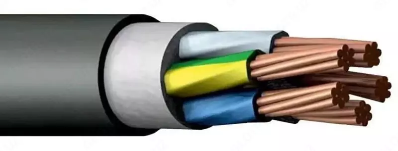 Силовой кабель ППГнг(А)-HF-0 66 5 х 25 мм2 (Узбекистан) - 