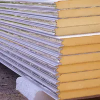 Сэндвич-панель кровельная (трехслойная) 100 кг/м3 50х1000 (0.4/0.4) мм