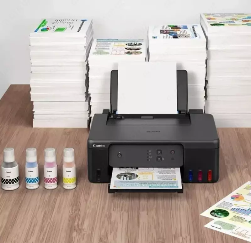 Inkjet printer "Canon PIXMA G1430", A4, 4 rang (Art. - is-1419) Qora