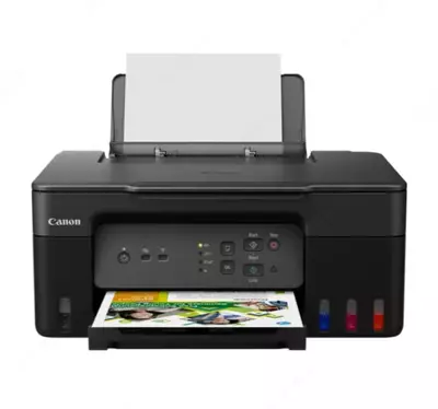 Inkjet MFP "Canon PIXMA G3430", A4, 4 rang (Art. - is-1421) Qora