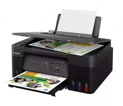 Inkjet MFP "Canon PIXMA G3430", A4, 4 rang (Art. - is-1421) Qora