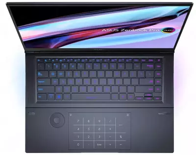 Noutbuk 16" "Asus" Zenbook Pro 16X OLED (Art. - 90NB0WU1-M007L0 / UX7602ZM-ME096W) Qora