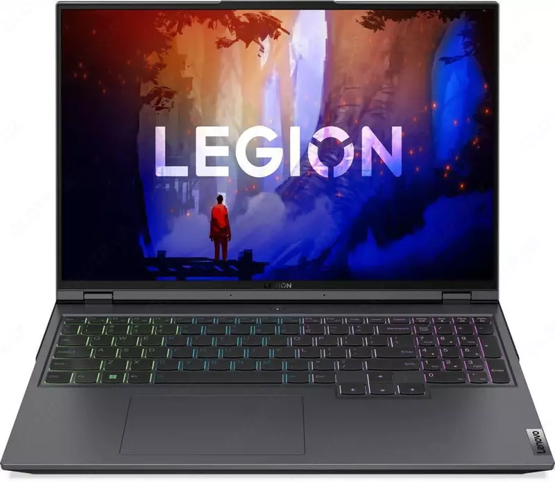 Игровой Ноутбук 16" "Lenovo" Legion 5 Pro (Арт. - 82WK00H4RK) Серый оникс