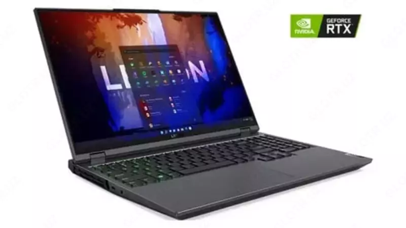 Игровой Ноутбук 16" "Lenovo" Legion 5 Pro (Арт. - 82WK00H4RK) Серый оникс