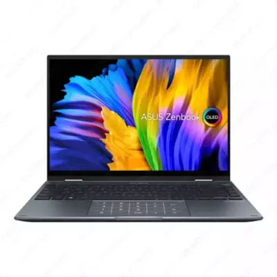 Konvertatsiya qilinadigan noutbuk 14" "Asus" Zenbook Flip OLED (Art. - 90NB0XL1-M002C0) Ochiq/Kulrang