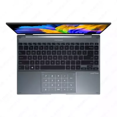 Konvertatsiya qilinadigan noutbuk 14" "Asus" Zenbook Flip OLED (Art. - 90NB0XL1-M002C0) Ochiq/Kulrang Chakana savdo