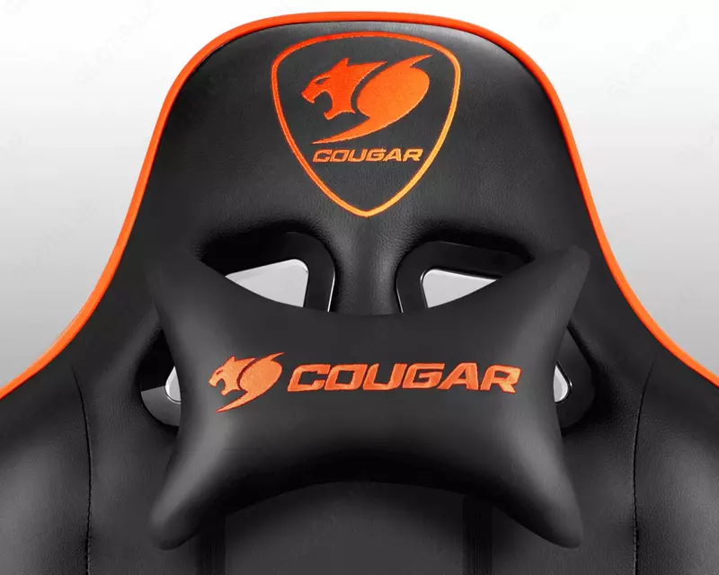 O‘yin stuli Cougar ARMOR Orange / Black