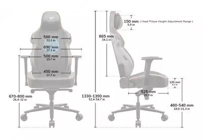 Кресло игровое Cougar NxSys Aero