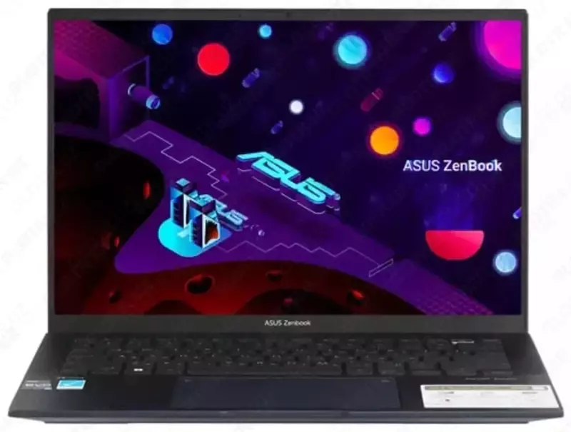 Ноутбук 14" "Asus" Zenbook (Арт. - 90NB0WC1-M009Z0 / UX3402ZA-KM018W) i5-1240P/LPDDR5 8GB/SSD 512GB