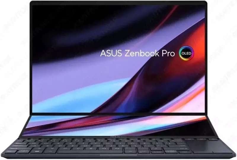 Ноутбук 14.5" "Asus" Zenbook Pro Duo OLED (Арт. - 90NB10X2-M003C0/UX8402VU-P1036W) Черный