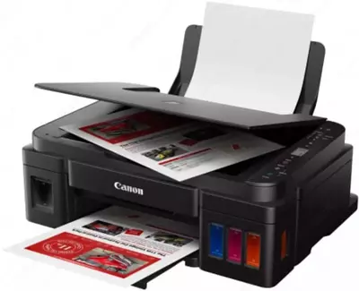 Inkjet MFP 3 in 1 "Canon" PIXMA G2420 (Art. - 4465C009AA) Qora