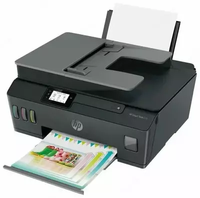 Струйный МФУ 4 в 1 "НР" Smart Tank 615, 4 цвета (Арт. - Y0F71A) Черный