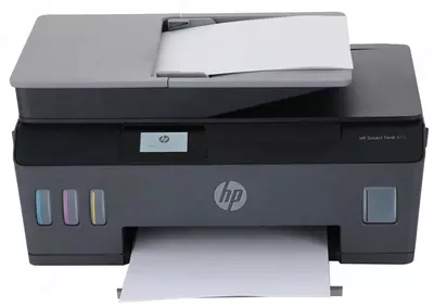 Струйный МФУ 4 в 1 "НР" Smart Tank 615, 4 цвета (Арт. - Y0F71A) Черный