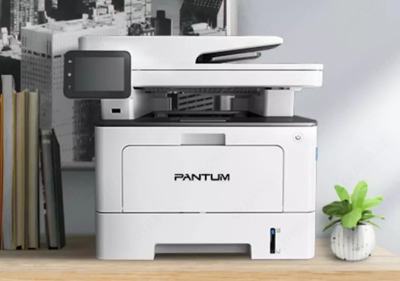 Монохромный лазерный МФУ 4 в 1 "Pantum" BM5100FDW, A4 (Арт. - BM5100FDW-А) Белый