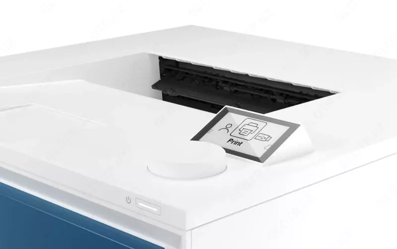 Цветной лазерный принтер "НР" Color LaserJet Pro M4203dw, A4, 4 цвета (Арт. - 5HH48A) Белый/Синий
