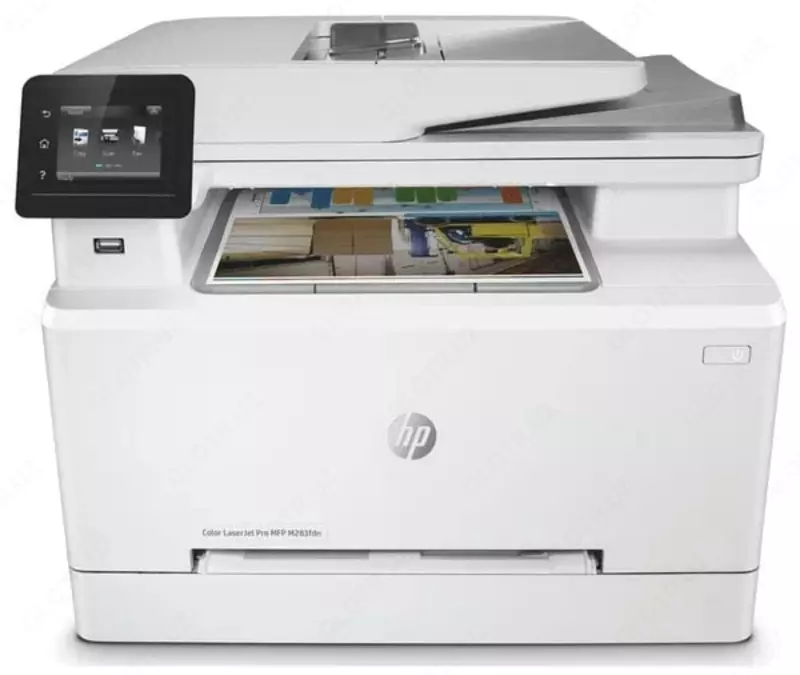 Rangli lazerli 4-in-1 MFU "HP" Color LaserJet M283 fdn, A4, 4 rang (Art. - 7KW74A) Oq rangda.