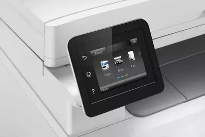 Цветной лазерный МФУ 4 в 1 "НР" Color LaserJet M283 fdn, A4, 4 цвета (Арт. - 7KW74A) Белый.