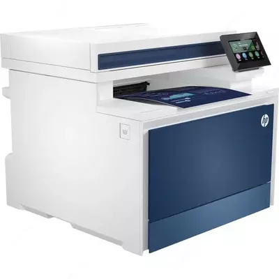 Цветной лазерный МФУ 3 в 1 "НР" Color LaserJet Pro M4303dw, A4, 4 цвета (Арт. - 5HH65A) Белый/Синий