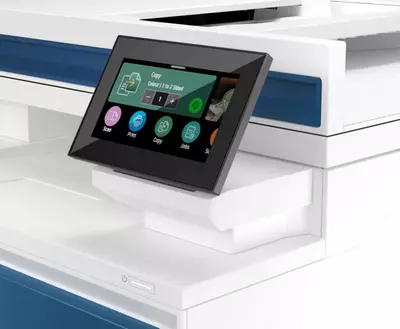 Цветной лазерный МФУ 3 в 1 "НР" Color LaserJet Pro M4303dw, A4, 4 цвета (Арт. - 5HH65A) Белый/Синий