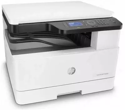 Монохромный лазерный МФУ 3 в 1 "HP" LaserJet M438n, A3 (Арт. - 8AF43A) Белый/Черный