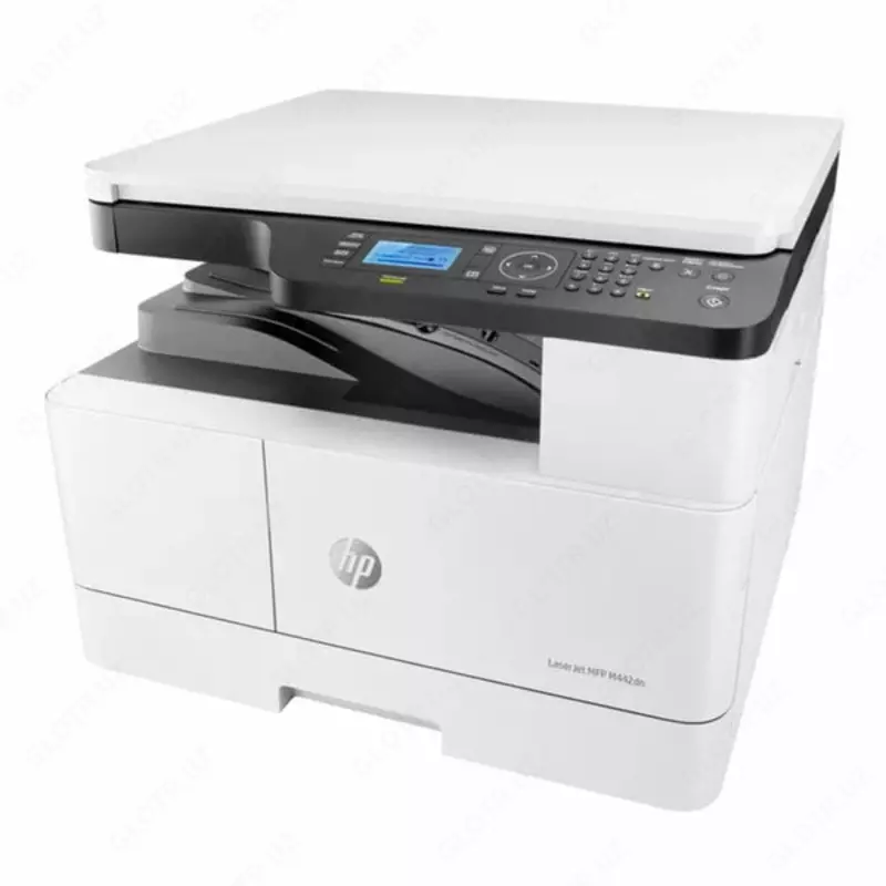 Монохромный лазерный МФУ 3 в 1 "HP" LaserJet 442dn, A3 (Арт. - 8AF71A) Белый/Черный