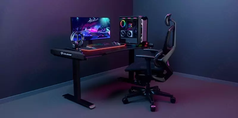 Elektr o'yin stoli Cougar E-Mars