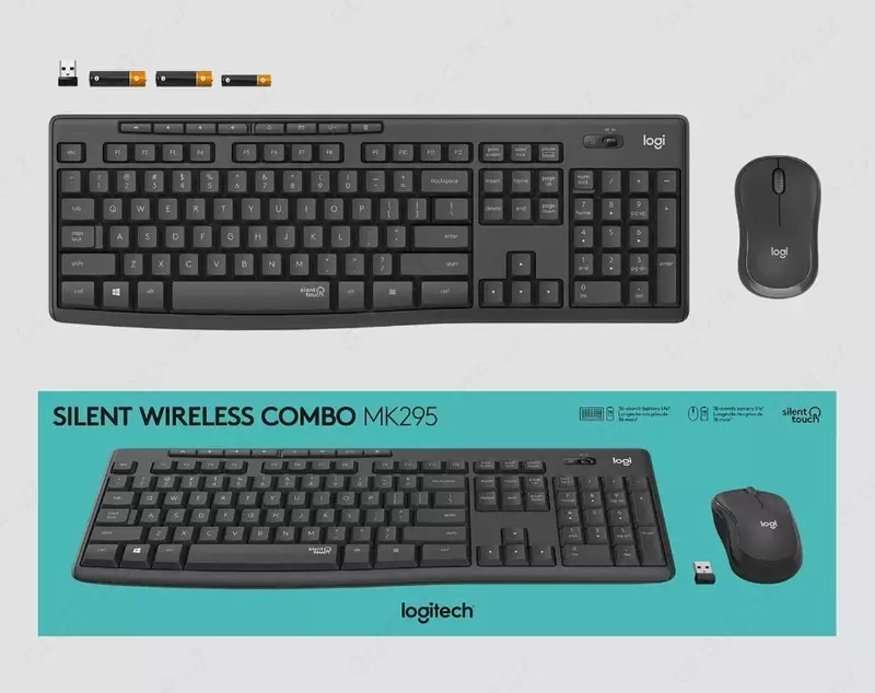 Беспроводной набор клавиатура и мышь Logitech MK295