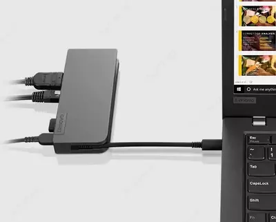 Док-станция Lenovo Powered USB-C Travel Hub