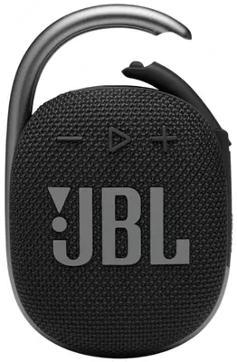 Беспроводная колонка JBL Clip 4 с карабином