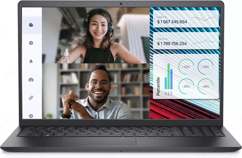 Ноутбук Dell Vostro 3520 i3-1215U | DDR4 8GB | SSD 512GB | 15.6" FHD LCD | RU | Black.