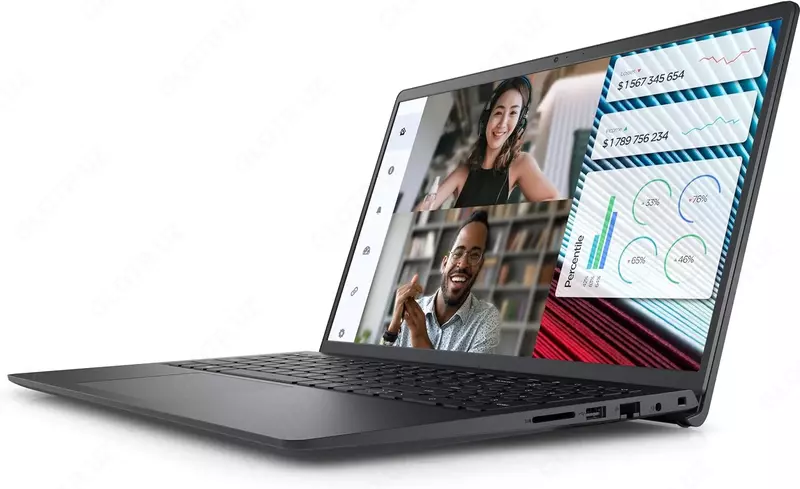 Ноутбук Dell Vostro 3520 i3-1215U | DDR4 8GB | SSD 512GB | 15.6" FHD LCD | RU | Black.