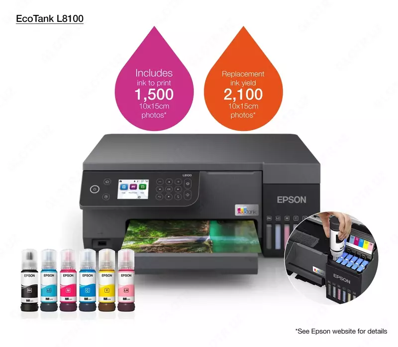 Epson L8100 MFU 6 rangli A4 WiFi