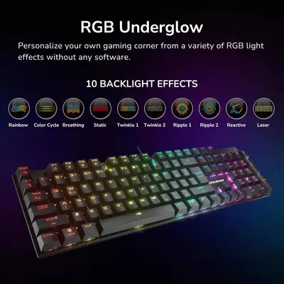 Игровой набор Cougar Combat Клавиатура и мышь