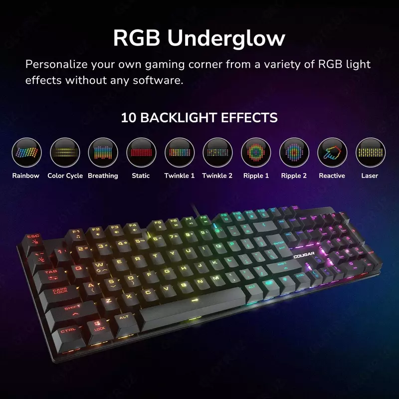 Игровой набор Cougar Combat Клавиатура и мышь Клавиатуры