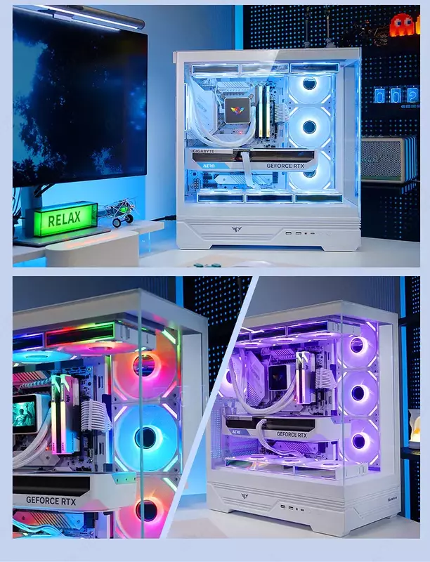 Игровой компьютер Maxcore Blizzard White i7-14700KF и RTX 5070
