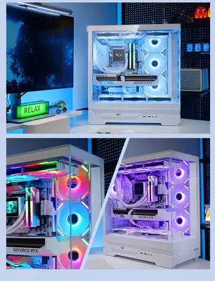 Игровой компьютер Maxcore Blizzard White i7-14700KF и RTX 5070 Только в розницу